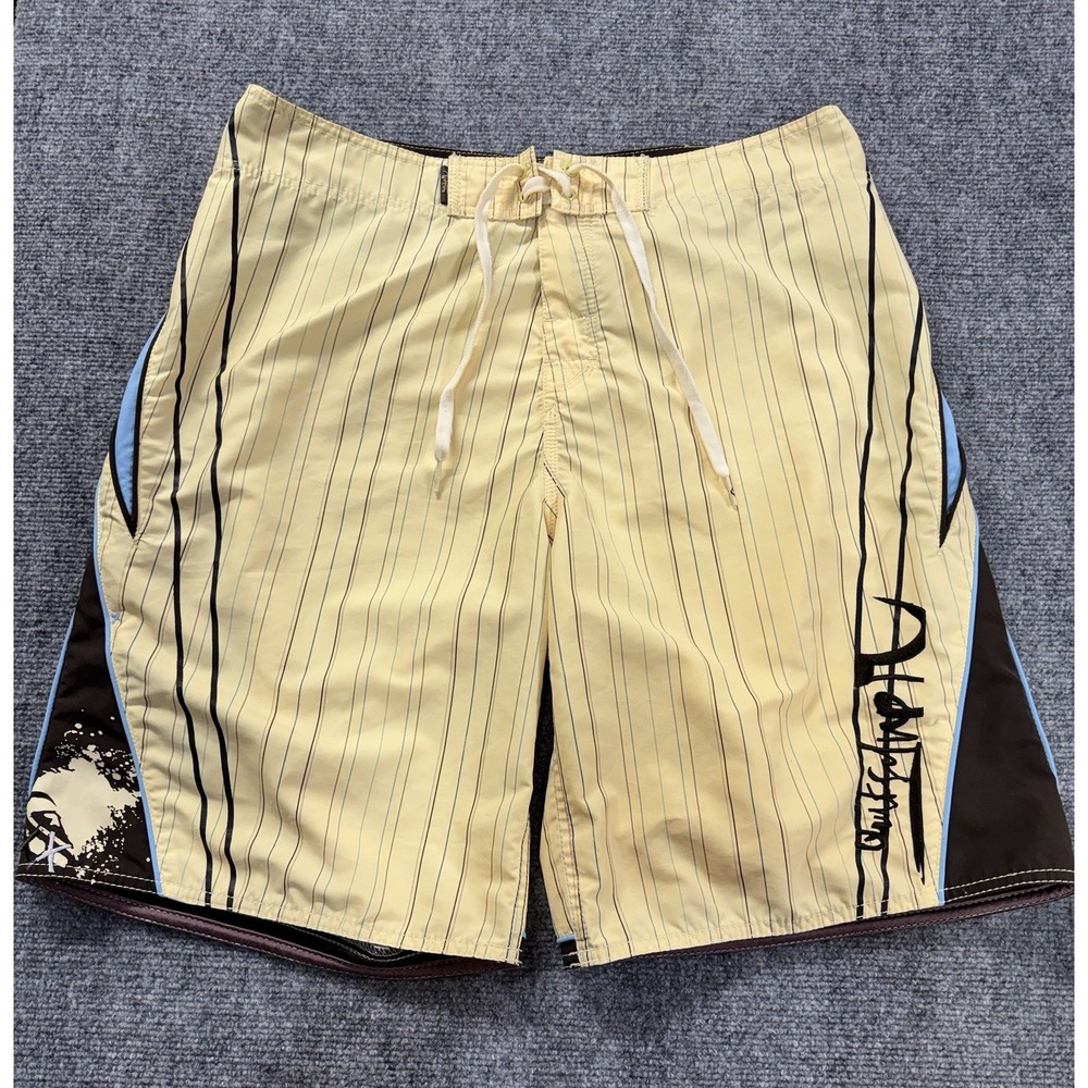 Vtg Y2K Mens Quiksilver Boardshorts 2000's size 33